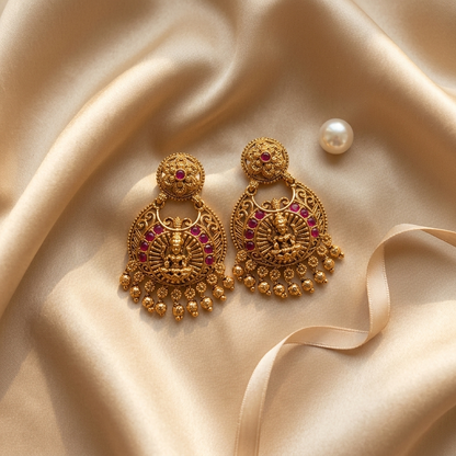 Rajsi Lakshmi Rubi Earrings