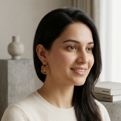 Rajsi Lakshmi Rubi Earrings